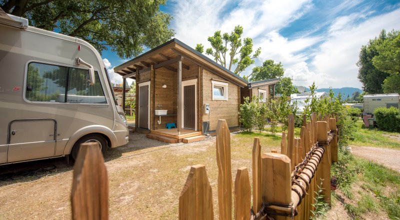 Piazzola con bagno privato Camping Moosbauer